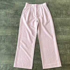 Abercrombie & Fitch Sloane Wide Leg Women’s Pants Soft Pink (Size 8R)